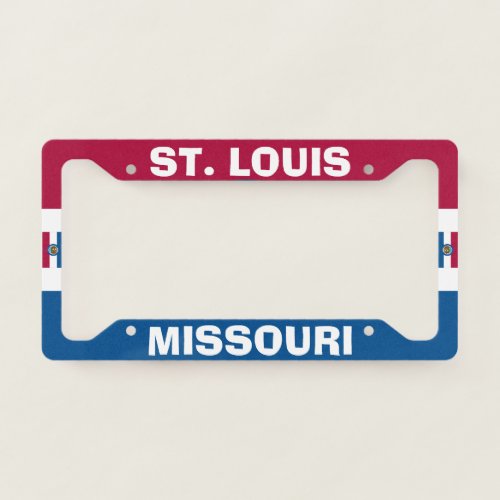 St Louis License Plate Frame