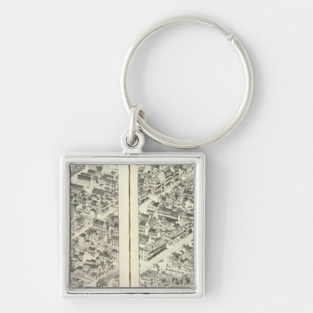 St. Louis, Missouri 11 Keychain (Front)