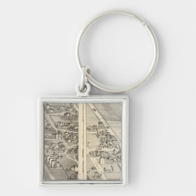 St. Louis, Missouri 13 Keychain (Front)
