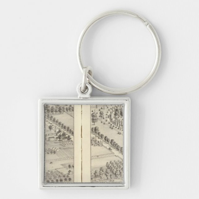 St. Louis, Missouri 16 Keychain (Front)