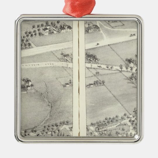St. Louis, Missouri 16 Metal Ornament