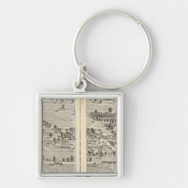 St. Louis, Missouri 17 Keychain (Front)