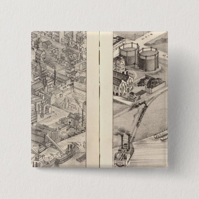 St. Louis, Missouri 2 Pinback Button (Front)