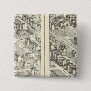 St. Louis, Missouri 3 Pinback Button