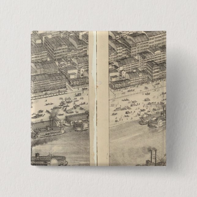 St. Louis, Missouri 3 Pinback Button (Front)