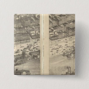 St. Louis, Missouri 3 Pinback Button