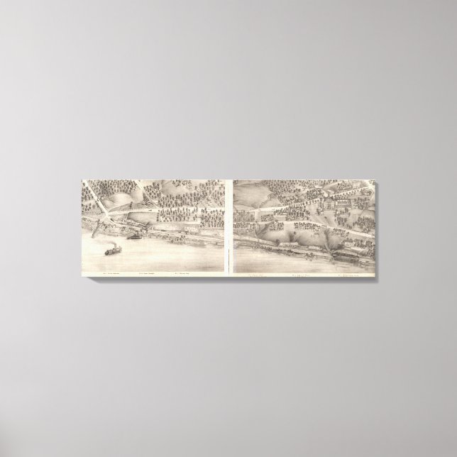 St. Louis, Missouri 4 Canvas Print (Front)