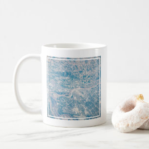St. Louis, Missouri Along The Mississippi River. Coffee Mug