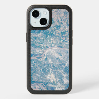 St. Louis, Missouri Along The Mississippi River. iPhone 15 Case