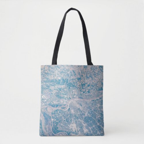 St Louis Missouri Along The Mississippi River Tote Bag