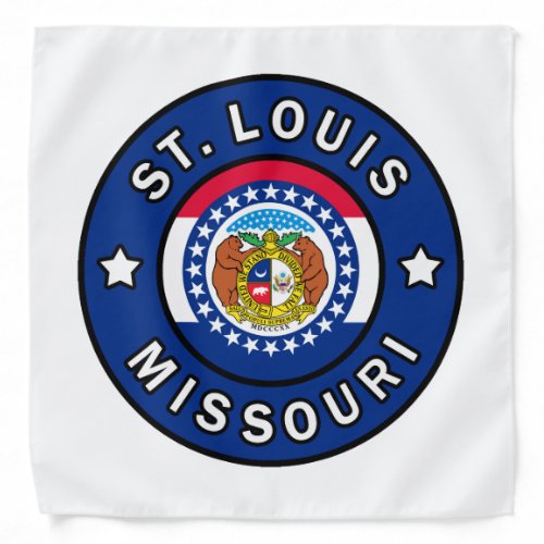 St Louis Missouri Bandana