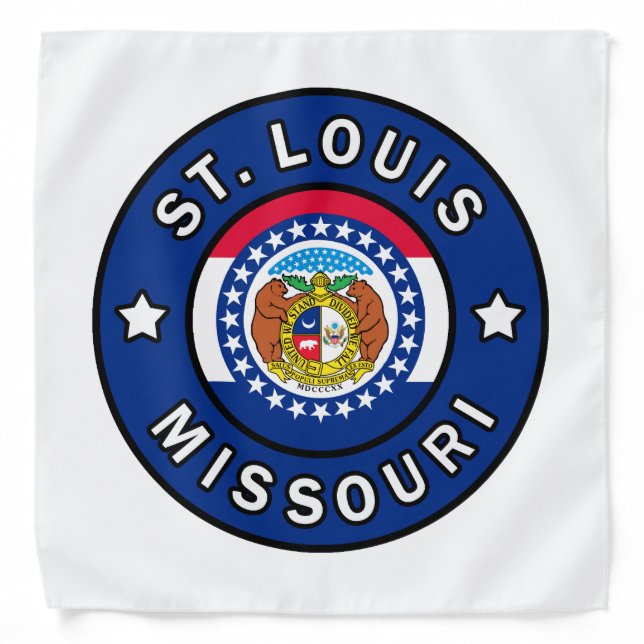 St. Louis Missouri Bandana (Front)