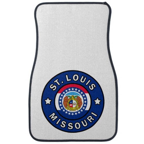 St Louis Missouri Car Floor Mat