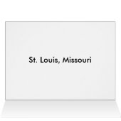 St. Louis, Missouri Cards (Inside Horizontal (Top))