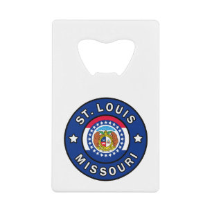 St. Louis Missouri Credit Card Bottle Opener