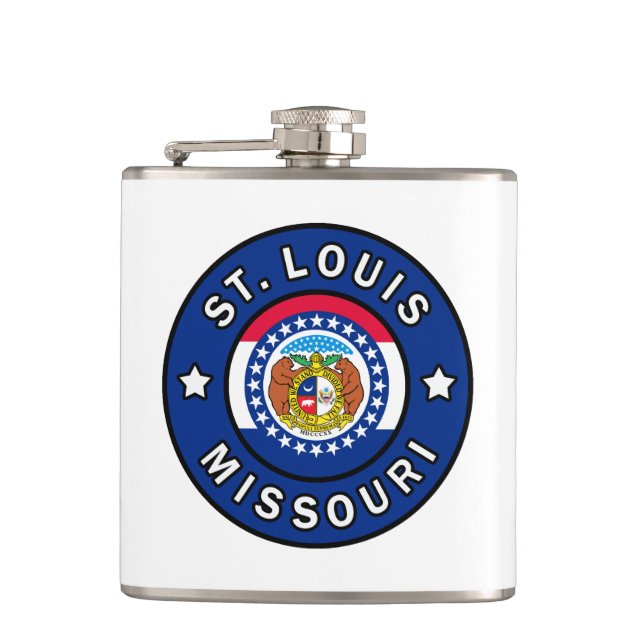 St. Louis Missouri Flask (Front)