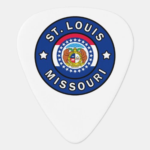 St Louis Missouri Guitar Pick