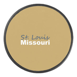 St. Louis, Missouri Hockey Puck