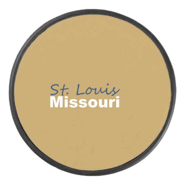 St. Louis, Missouri Hockey Puck (Front)
