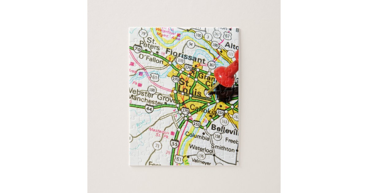 St. Louis, Missouri Jigsaw Puzzle Zazzle