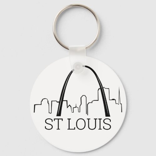 St Louis Missouri Keychain