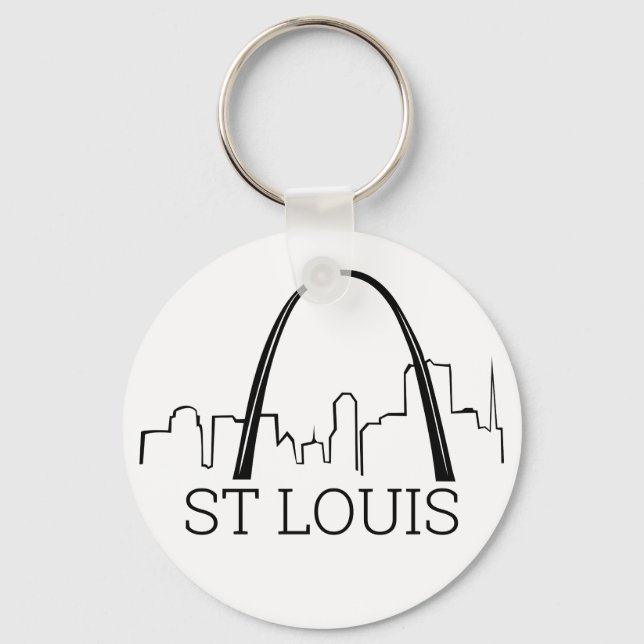 St. Louis, Missouri Keychain (Front)