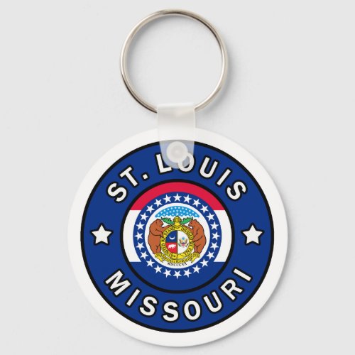St Louis Missouri Keychain