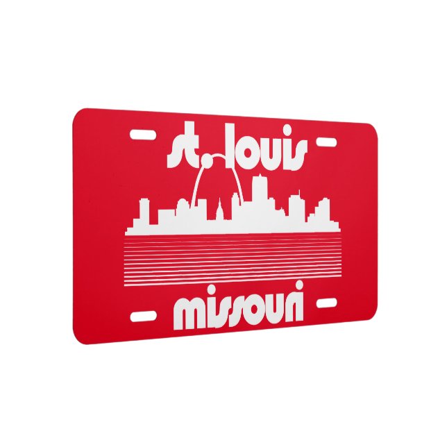 St. Louis Missouri License Plate (Right)