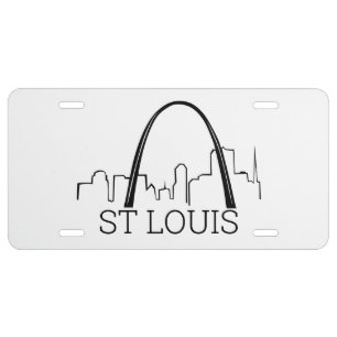 St. Louis, Missouri License Plate