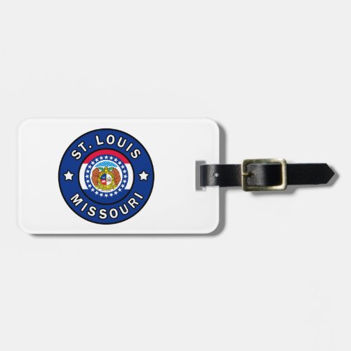 St Louis Missouri Luggage Tag