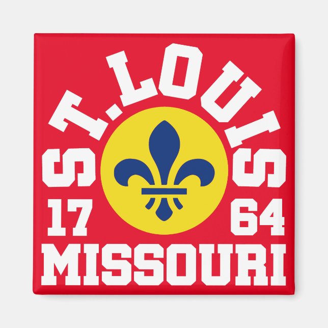 St. Louis,Missouri Magnet (Front)