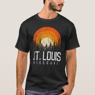 St Louis Missouri MO Retro Vintage 70s 80s 90s T-Shirt