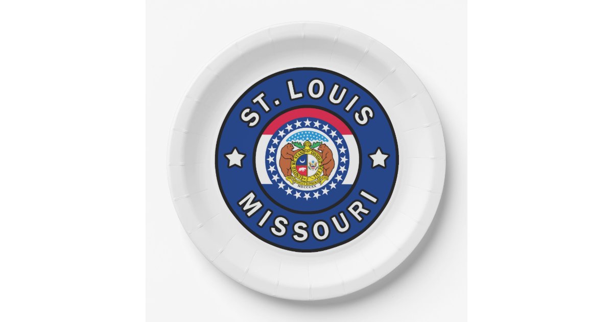 St. Louis Flag Greeting Card STL Saint Louis 314 