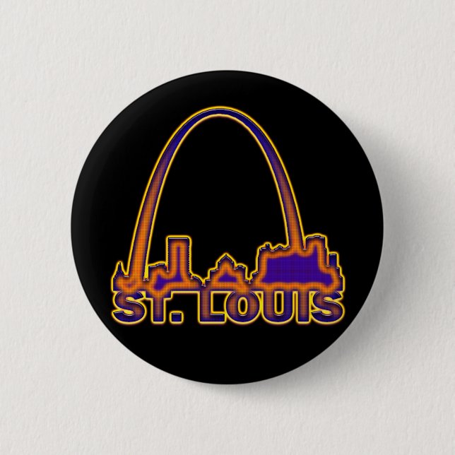 ST. LOUIS, MISSOURI PINBACK BUTTON (Front)