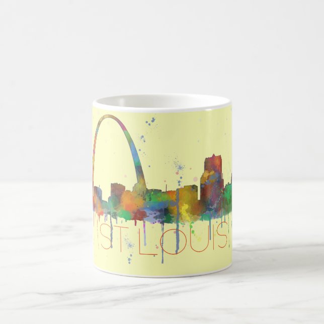 ST LOUIS, MISSOURI SKYLINE COFFEE MUG (Center)