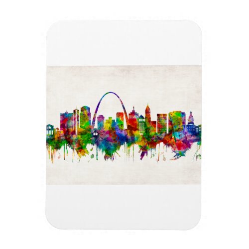 St Louis Missouri Skyline Magnet