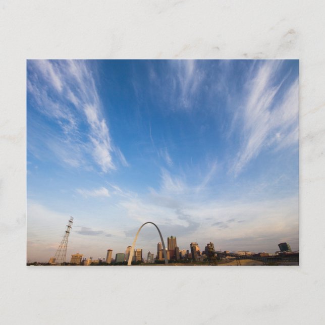 St. Louis, Missouri Skyline Postcard (Front)
