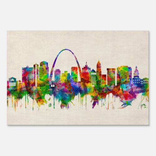 St Louis Missouri Skyline Sign