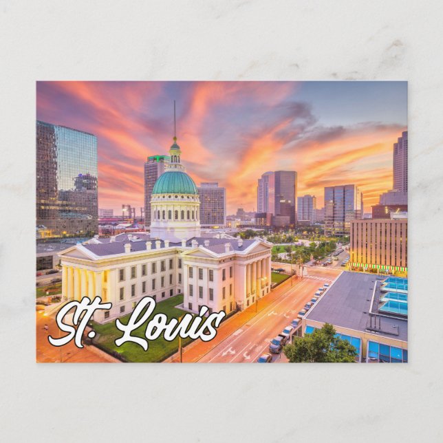 St. Louis, Missouri, USA Postcard (Front)