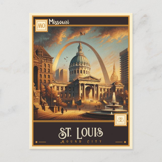 St Louis, Missouri   | Vintage Postcard (Front)