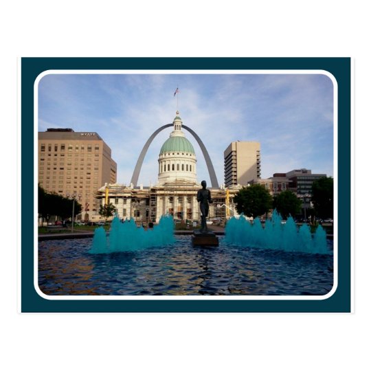 St Louis, MO Arch Postcard | www.paulmartinsmith.com