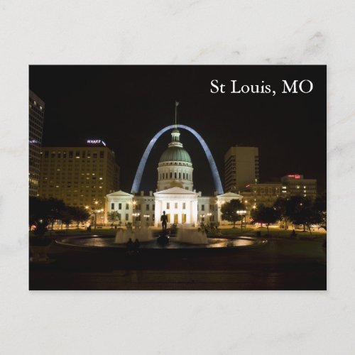 St Louis MO Postcard