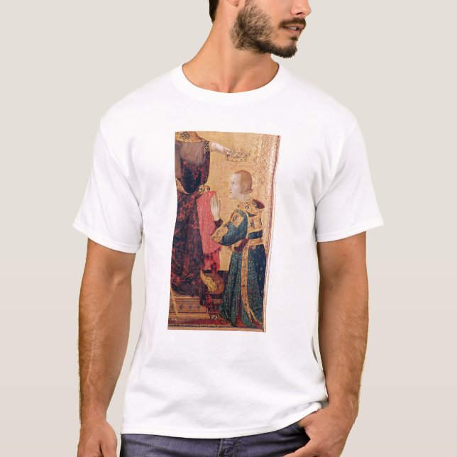 St. Louis of Toulouse  crowning his brother T-Shirt (Front)
