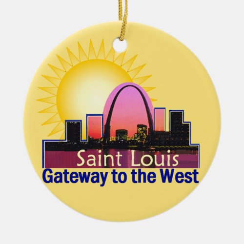 St Louis Ornament