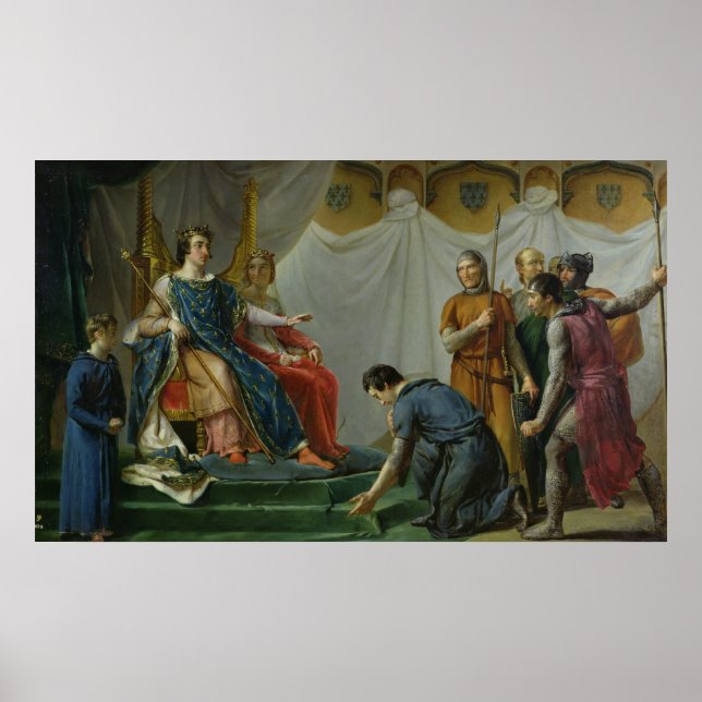 St. Louis  Pardonning Mauclerc Poster (Front)