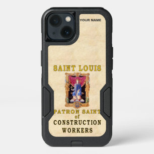 St. LOUIS (Patron Saint of Construction Workers) iPhone 13 Case