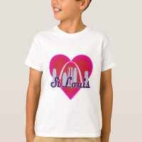 St Louis Skyline Heart