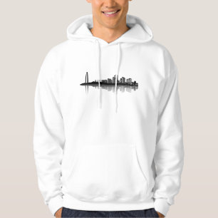 St. Louis Skyline Hoodie (b/w)