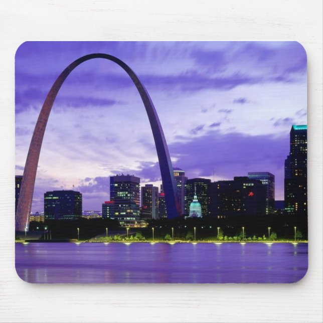St. Louis Skyline Mouse Pad (Front)