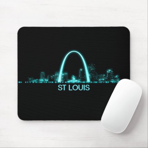 St Louis Skyline Mouse Pad